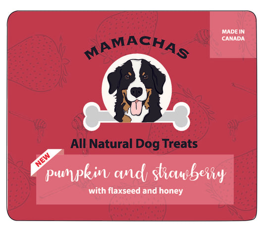 Pumpkin and Strawberry with flaxseed and honey